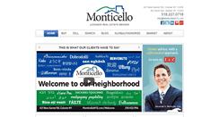 Desktop Screenshot of monticellonys.com